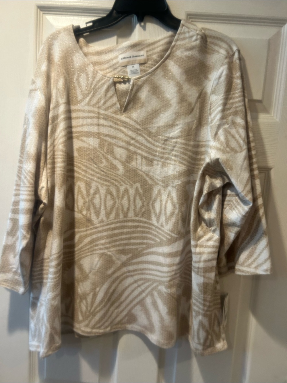 NWT Sz 3x Alfred Dunner natural wonder top